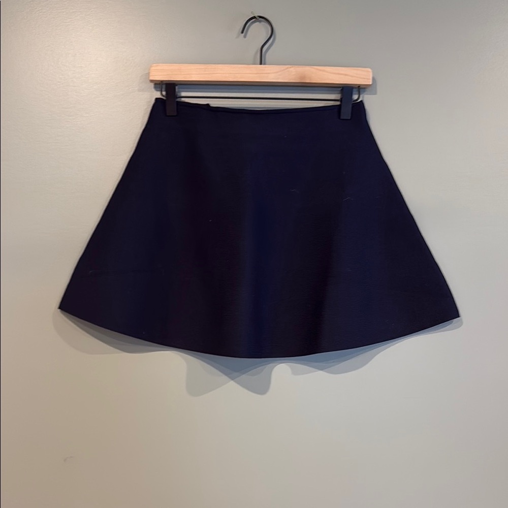 Zara Blue Skater Mini Skirt
